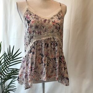 O’Neill Lace and Floral Top